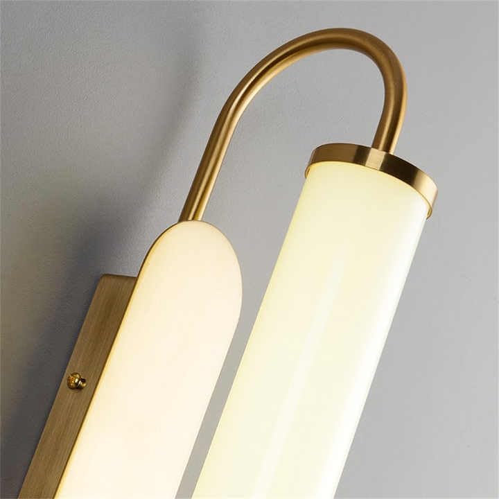 ANKUR TORUS MINIMILIST DESIGN MODERN METAL AND GLASS LED WALL LIGHT