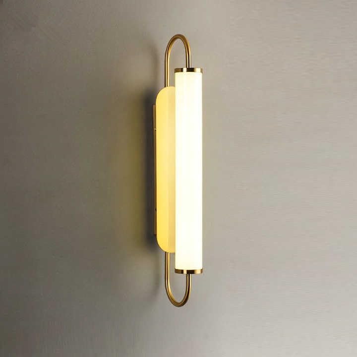 ANKUR TORUS MINIMILIST DESIGN MODERN METAL AND GLASS LED WALL LIGHT