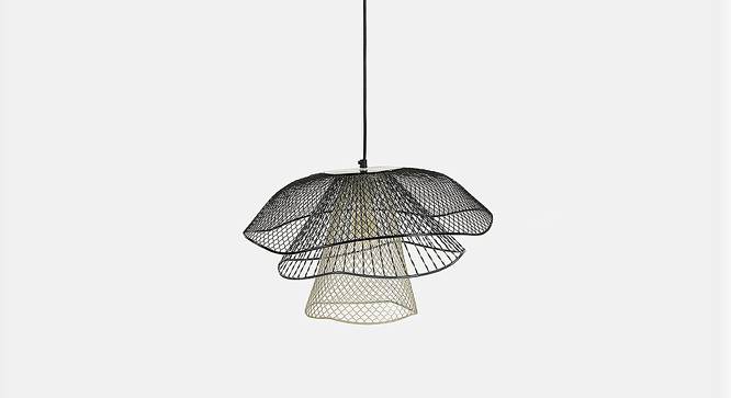ANKUR TWISTACLE BLACK IRON TEXTURE CONTEMPORARY SEMI SPHERICAL CEILING HAGING LIGHT