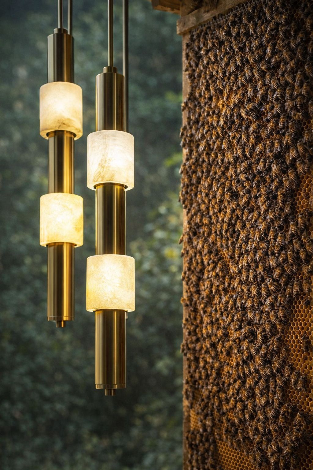 ANKUR PARIET RING METAL LED MODERN HANGING LIGHT