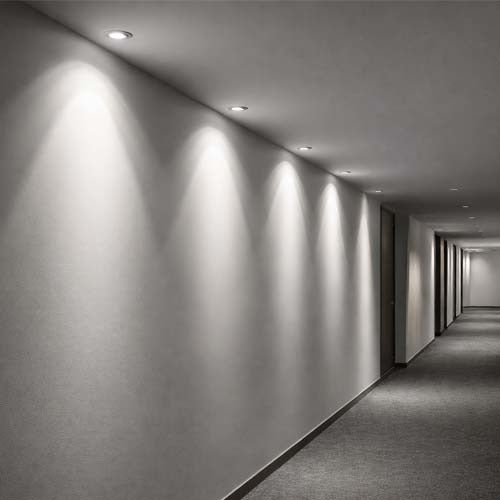 ANKUR ELIAN ROUND LENS BASED RECESSED DOWNLIGHT LED WALL WASHER