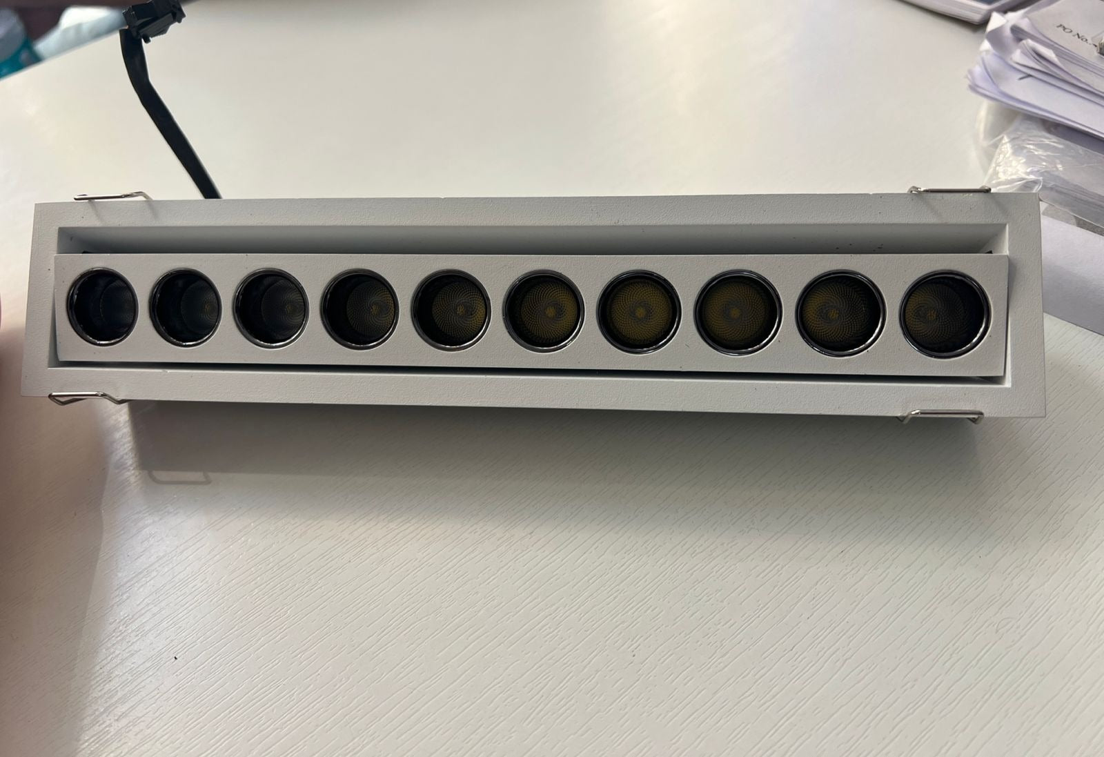 ANKUR EQUINOX TILTABLE LASERBLADE TRIM LED RECESSED LIGHT