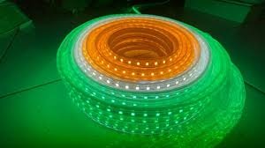 ANKUR IP65 WATERPROOF TRI-COLOUR LED STRIP LIGHT FOR INDOOR & OUTDOOR USE - 18 METER/6W