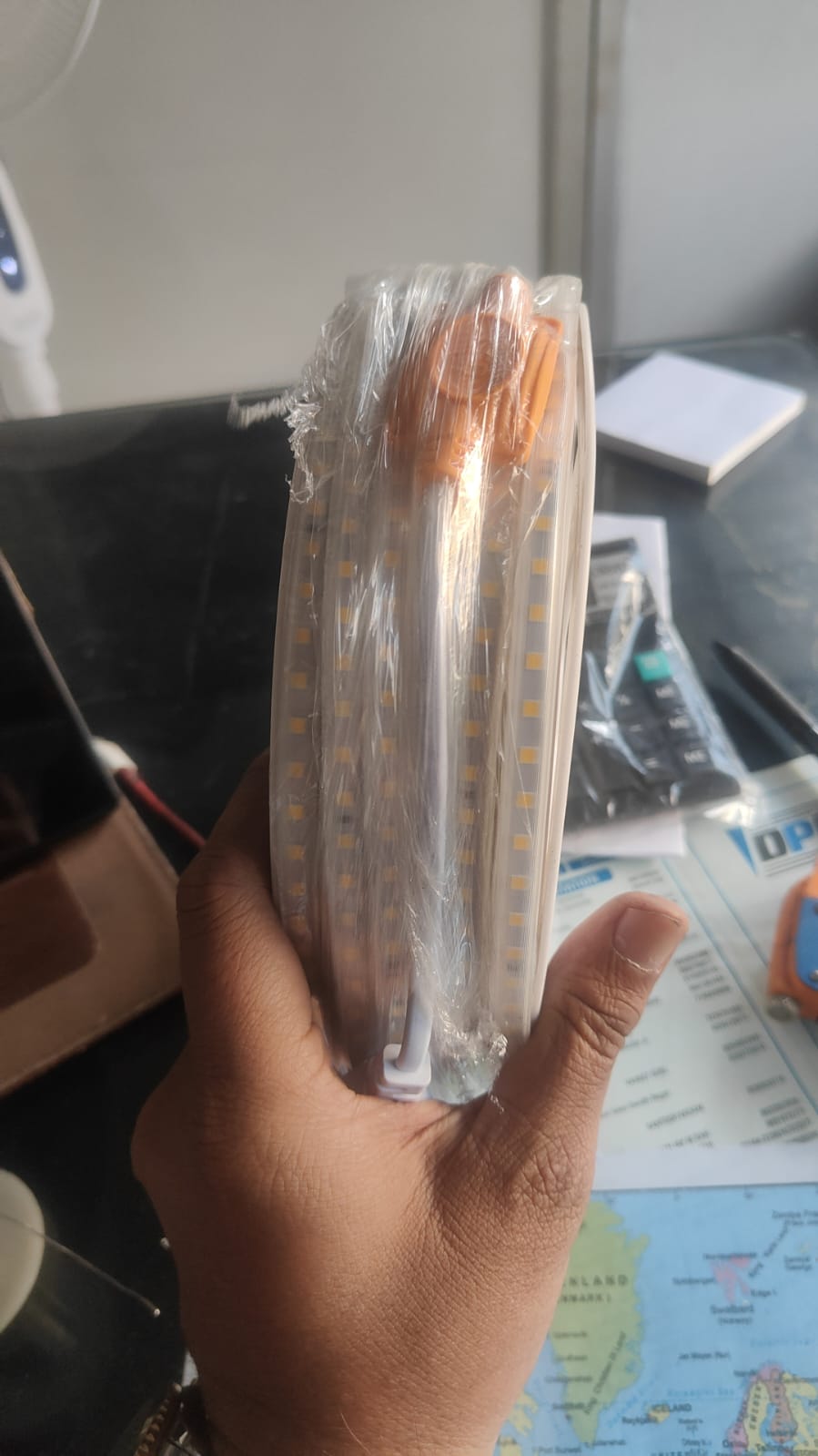 ANKUR IP65 WATERPROOF TRI-COLOUR LED STRIP LIGHT FOR INDOOR & OUTDOOR USE - 18 METER/6W