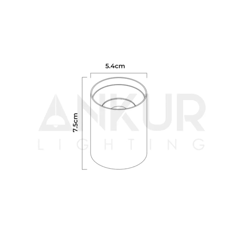 ANKUR AM30 ULTRATHIN MAGNETIC 7W CYLINDER ROUND LIGHT