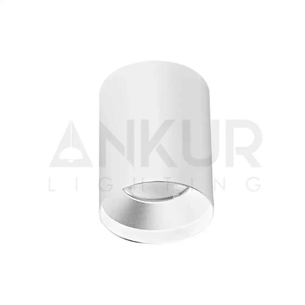 ANKUR AM30 ULTRATHIN MAGNETIC 7W CYLINDER ROUND LIGHT NON DIMMABLE / White / 3000K