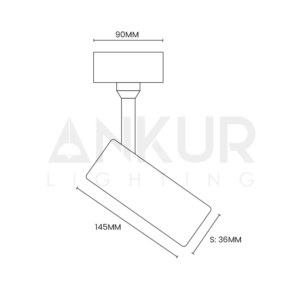 ANKUR AM30 ULTRATHIN MAGNETIC 7W TRACK LIGHT