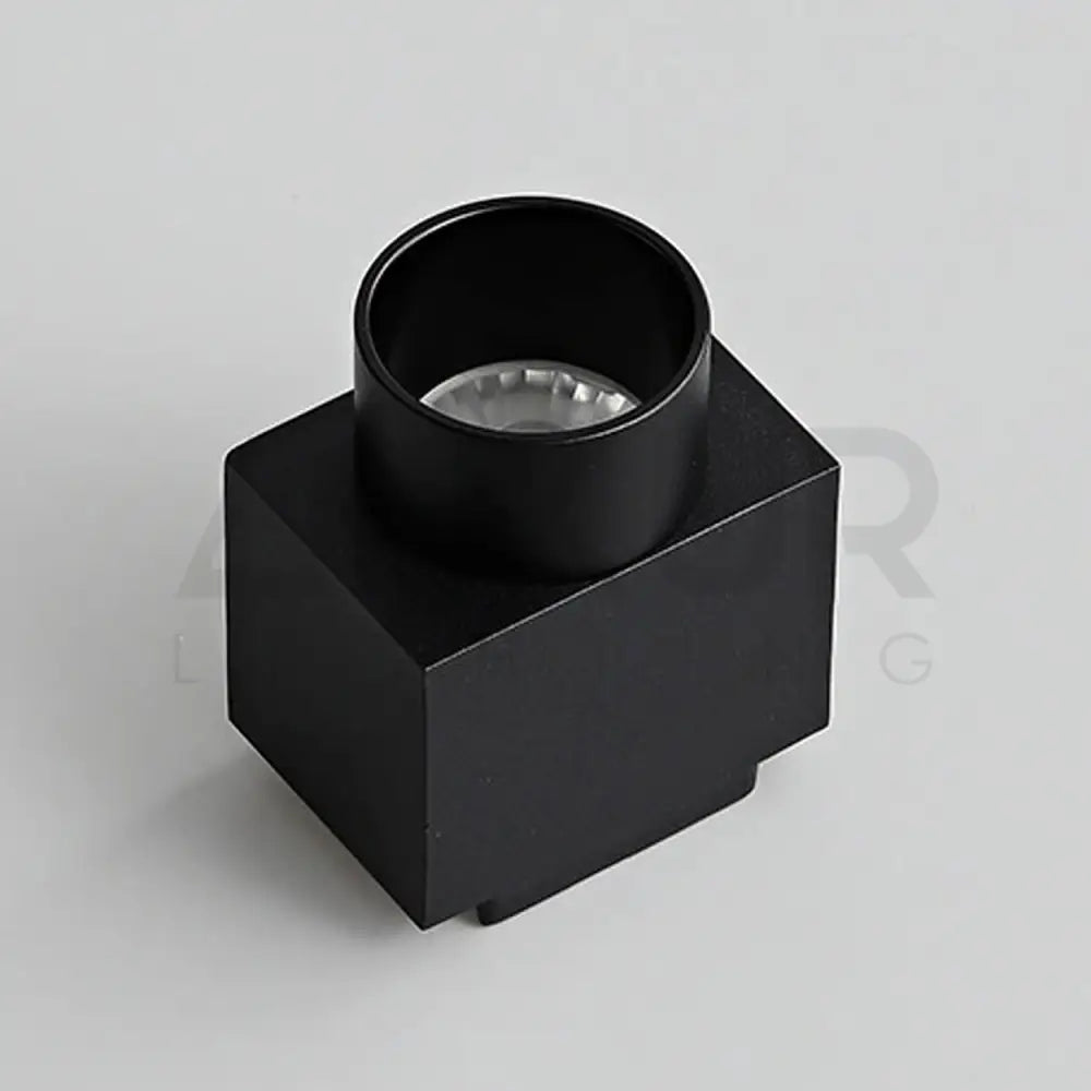 ANKUR AM30 ULTRATHIN MAGNETIC ELFIN 7W LED SPOT LIGHT NON DIMMABLE / Black / 3000K Pendant Light