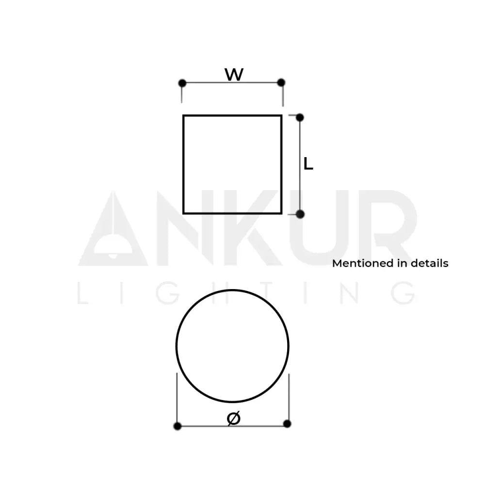 ANKUR ASTRA SURFACE LED PANEL LIGHT Panel Light