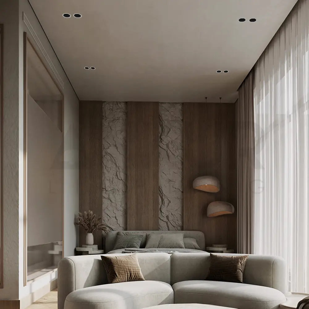 ANKUR BELLA ROUND ADJUSTABLE FRONT OPENABLE RECESSSED LED DOWNLIGHT