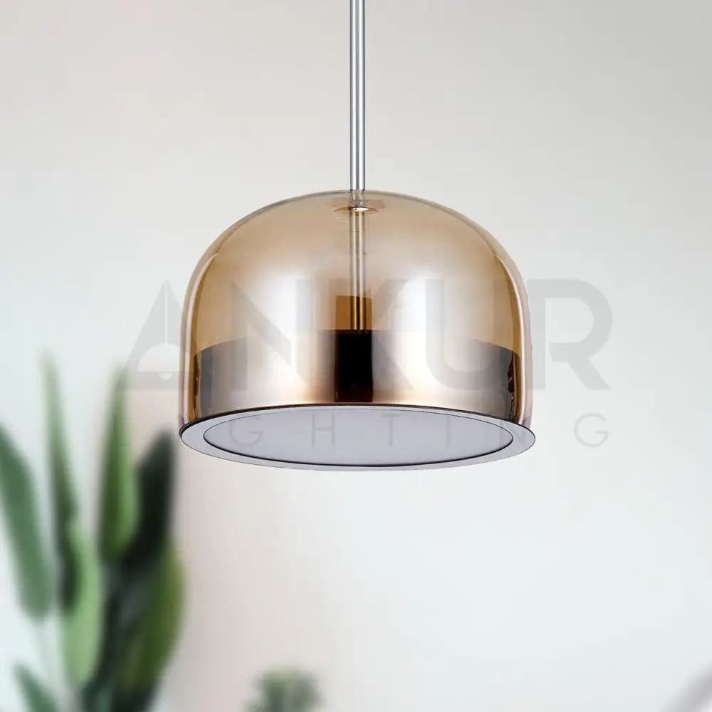 ANKUR BERLIN GLASS DOME LED PENDANT LIGHT - Ankur Lighting