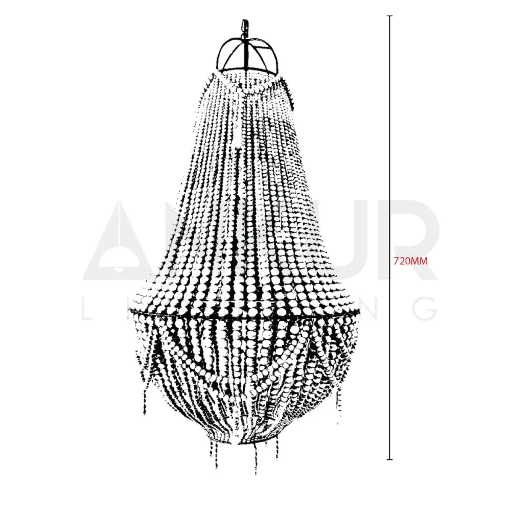 ANKUR BOHEMIAN BEADED CHANDELIER