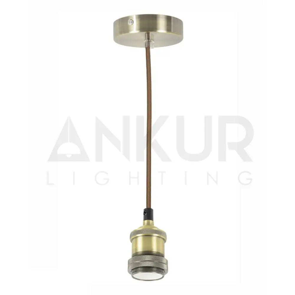 ANKUR BRASS HOLDER HANGING - Ankur Lighting