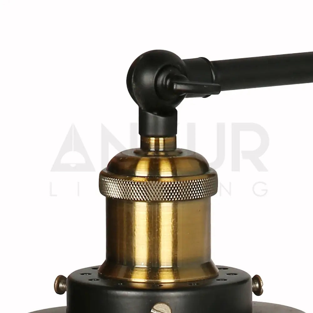 ANKUR BRUIT VINTAGE METAL WIRE CAGE WALL LIGHT - Ankur Lighting