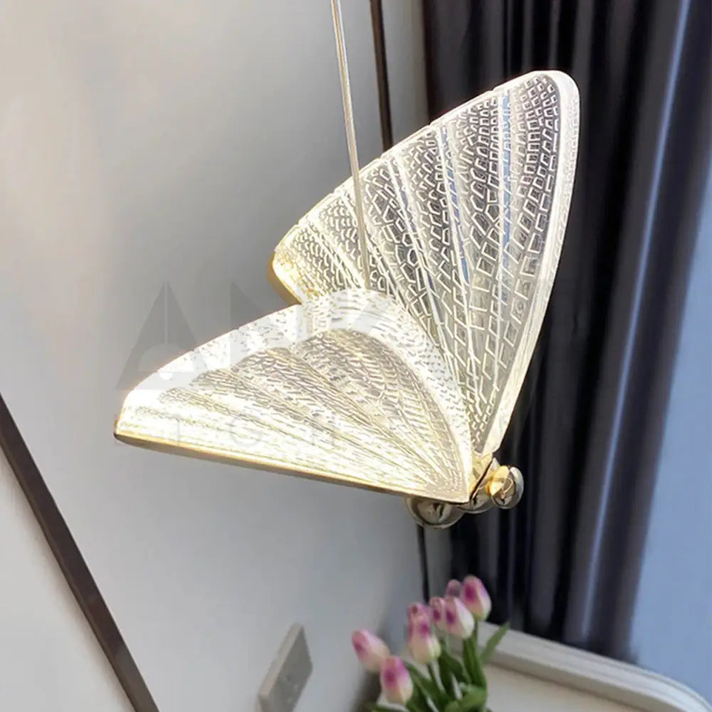 ANKUR BUTTERFLY LED PENDANT LIGHT 1 Butterfly Pendant Light