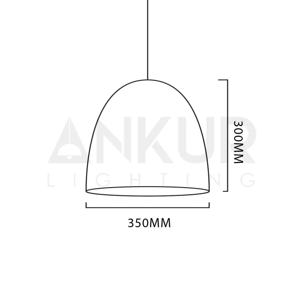 ANKUR CANE MESH EGG PENDANT LIGHT - Ankur Lighting