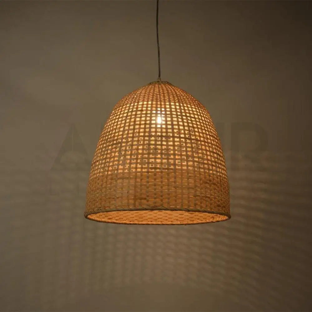 ANKUR CANE MESH EGG PENDANT LIGHT - Ankur Lighting