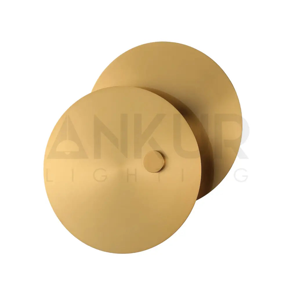 ANKUR CELESTARA METAL AND BRASS FINISH MODERN LED WALL LIGHT