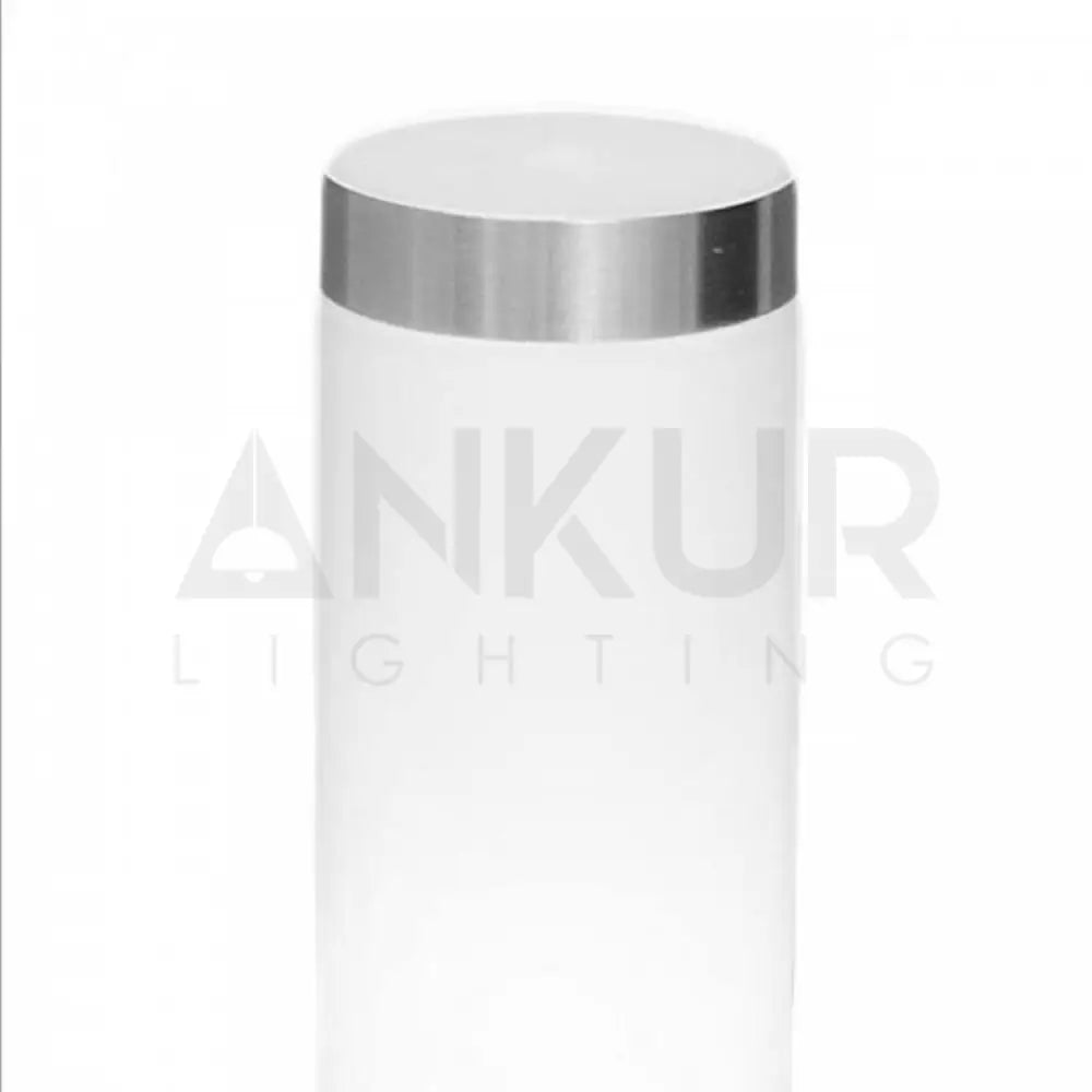 ANKUR CILINDRO CHROME OUTDOOR BOLLARD LIGHT Outdoor Light