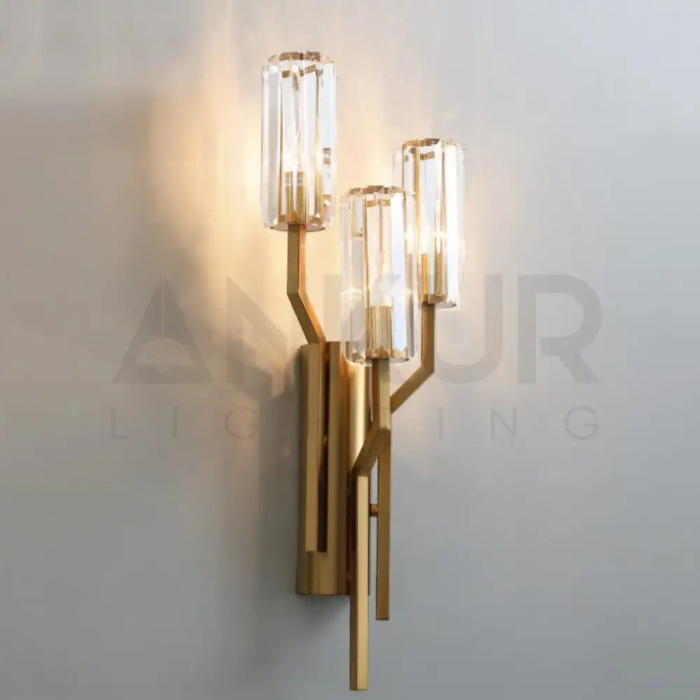 ANKUR CITRA 3 LIGHT LONG CONTEMPORARY WALL LIGHT Wall Light