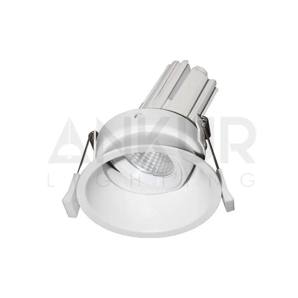 ANKUR CLAMP ROUND DEEP RECESSED MR16 DOWNLIGHT CASING - Ankur Lighting