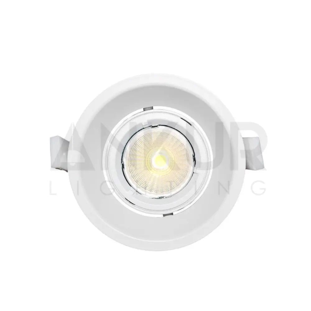 ANKUR CLAMP ROUND DEEP RECESSED MR16 DOWNLIGHT CASING - Ankur Lighting