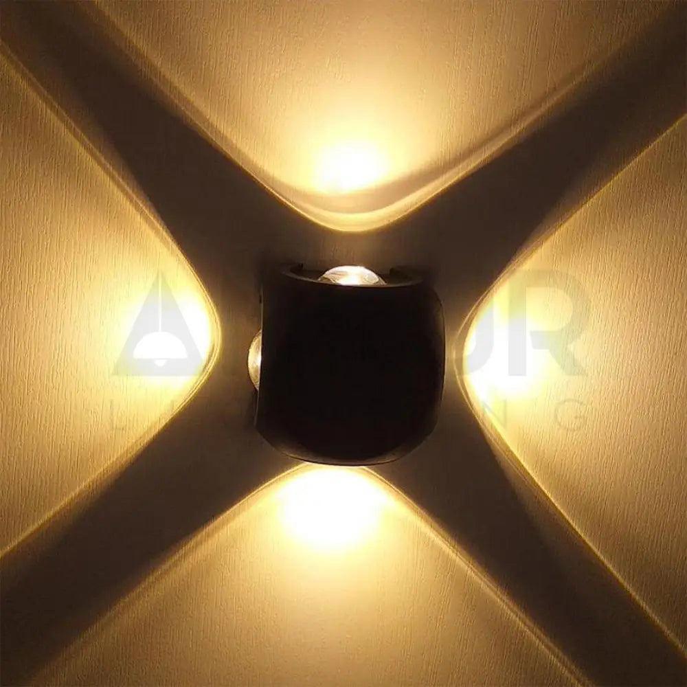 ANKUR COMPATTA CUBO OUTDOOR LED WALL LIGHT - Ankur Lighting