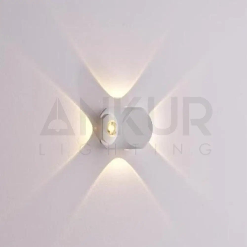 ANKUR COMPATTA CUBO OUTDOOR LED WALL LIGHT - Ankur Lighting