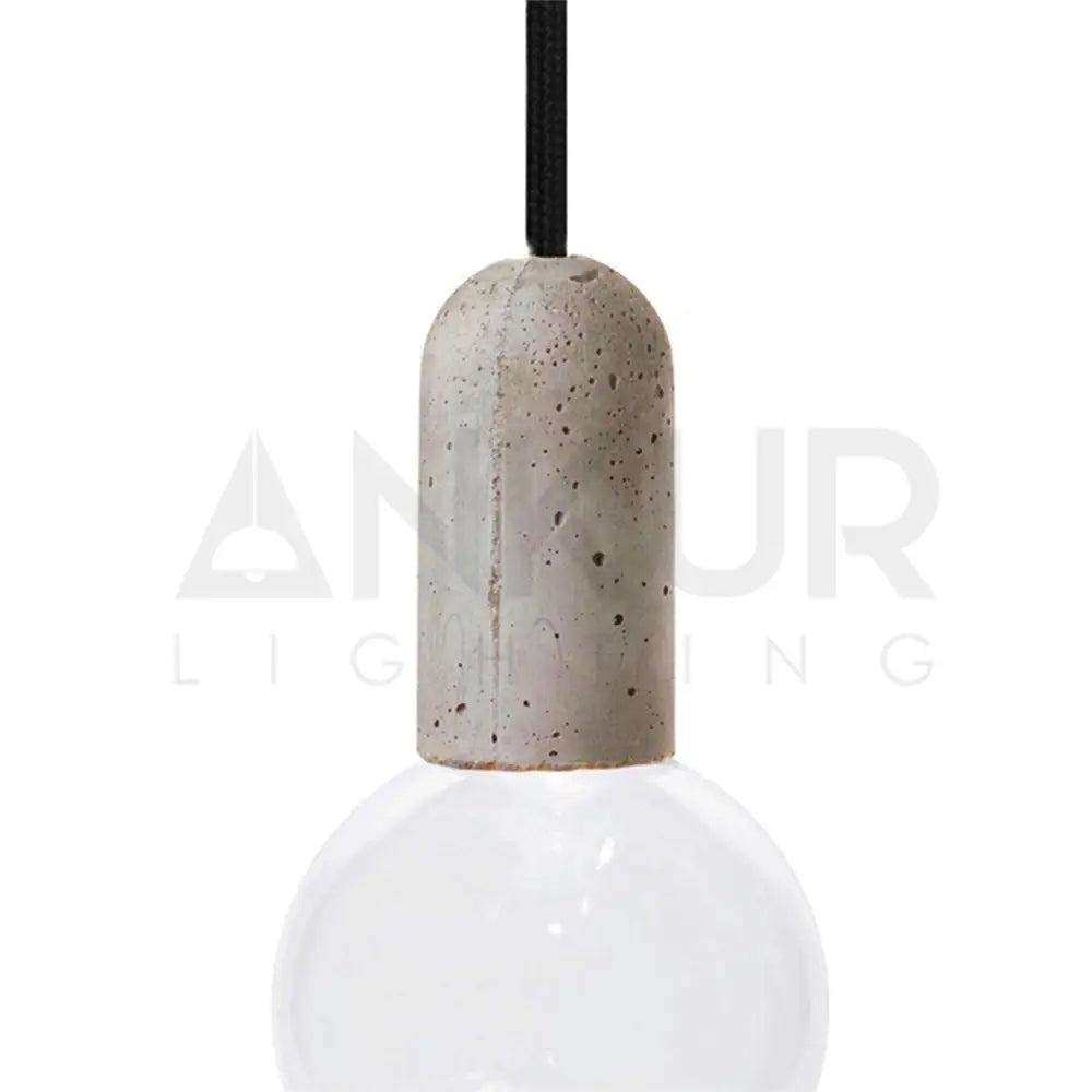 ANKUR CONCRETE LAMP HOLDER PENDANT LIGHT - Ankur Lighting