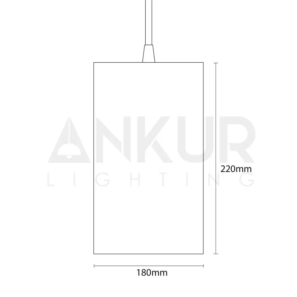 ANKUR CONCRETE CYLINDRICAL HANGING LIGHT - Ankur Lighting