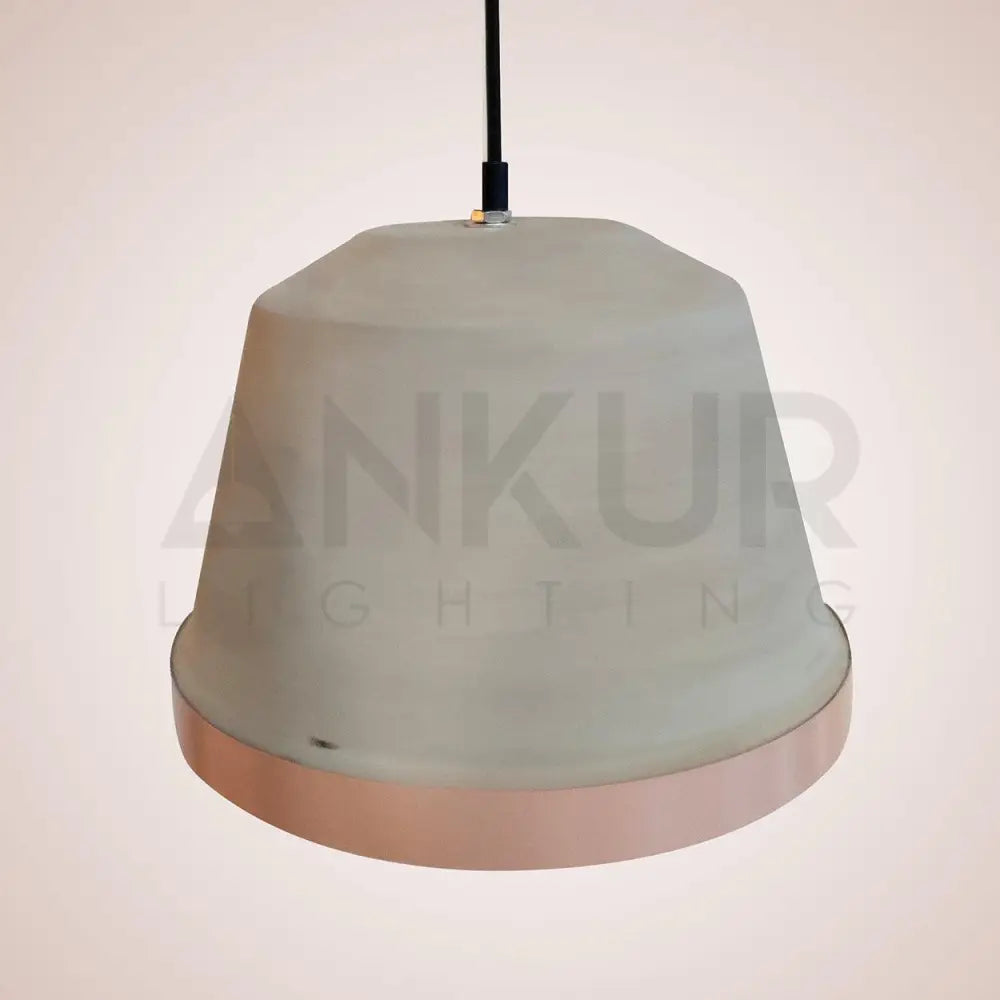 ANKUR CONCRETE DOME HANGING - Ankur Lighting