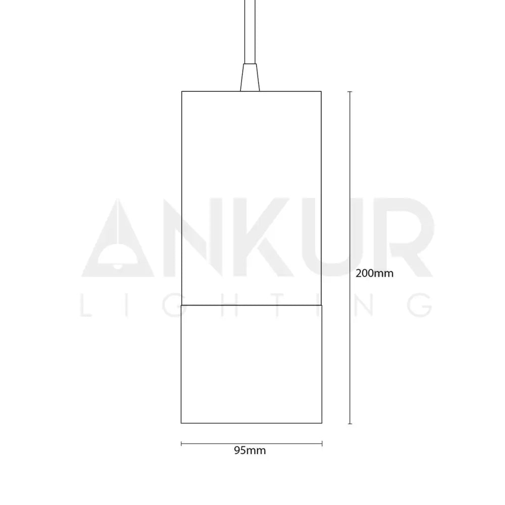 ANKUR CONCRETE HANGING - Ankur Lighting