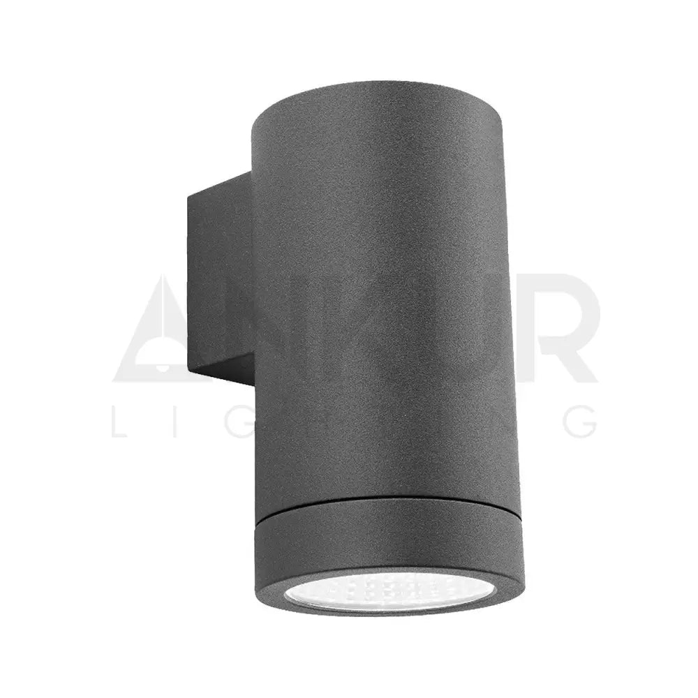 ANKUR CYLINDRICAL ONE-WAY OUTDOOR WALL LIGHT - Ankur Lighting