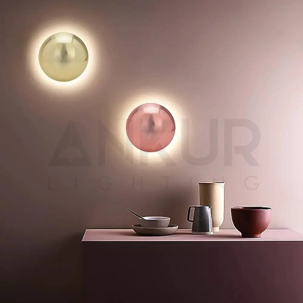 ANKUR DESIRE ROUND LED WALL LIGHT - Ankur Lighting
