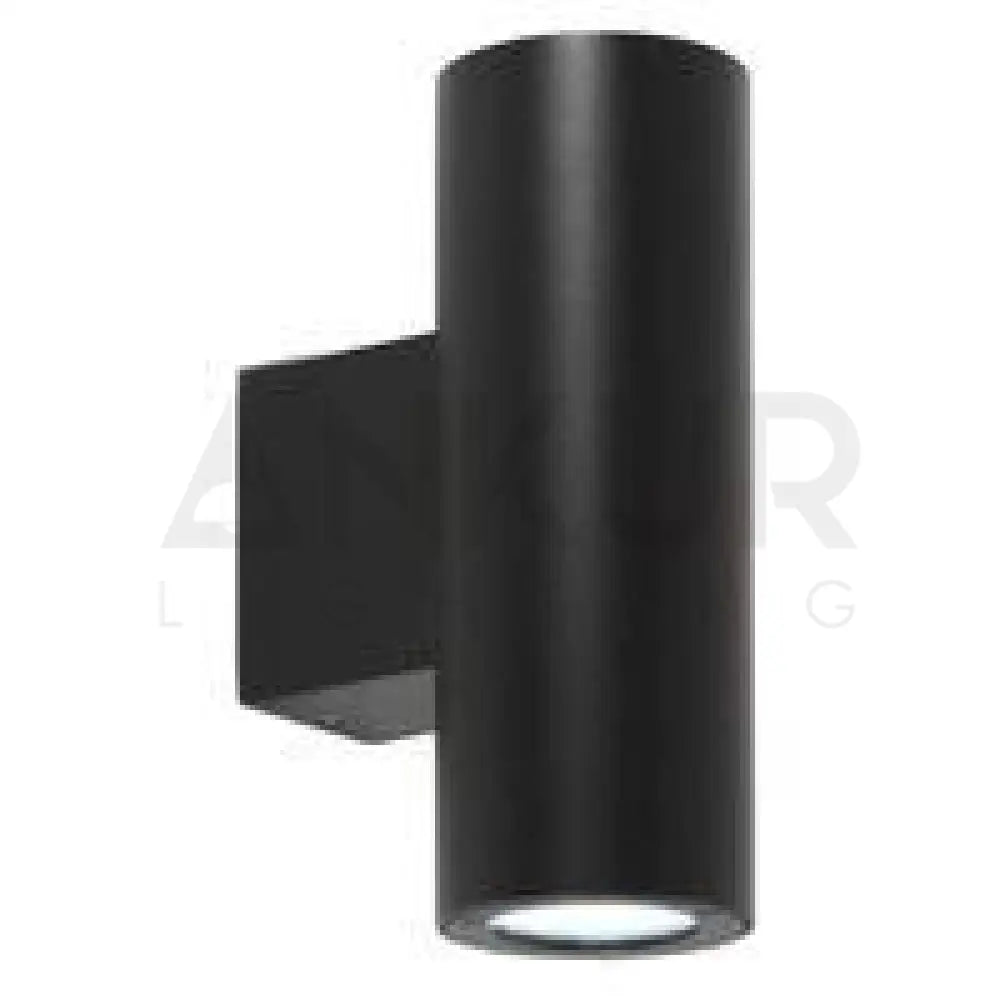 ANKUR DOXX HIGH POWERED OUTDOOR LED WALL LIGHT BLACK