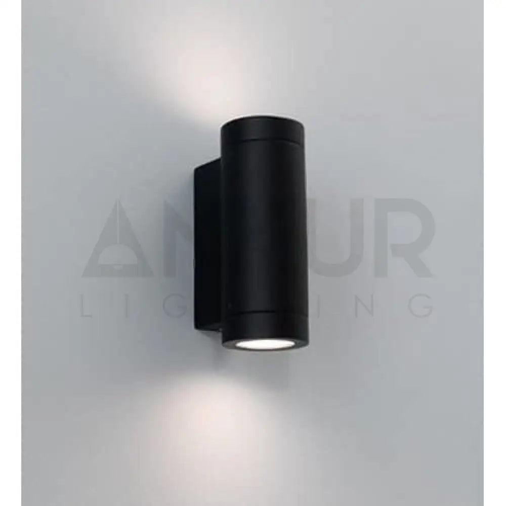 ANKUR DOXX HIGH POWERED OUTDOOR LED WALL LIGHT BLACK