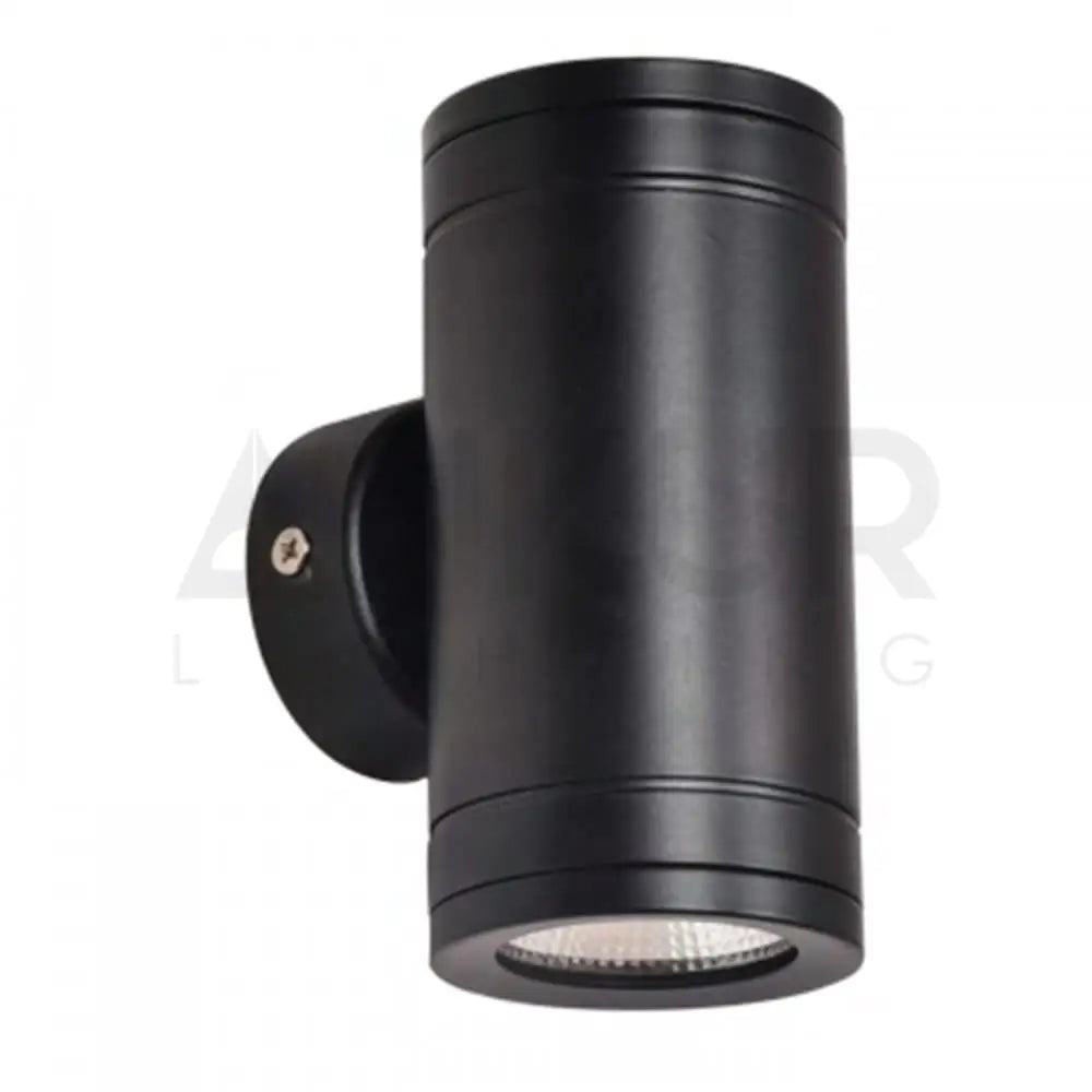ANKUR DOXX HIGH POWERED OUTDOOR LED WALL LIGHT BLACK