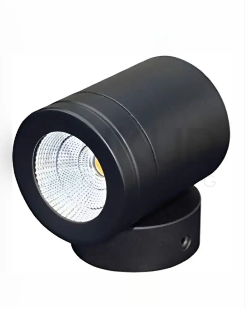 ANKUR DOXX HIGH POWERED OUTDOOR LED WALL LIGHT BLACK