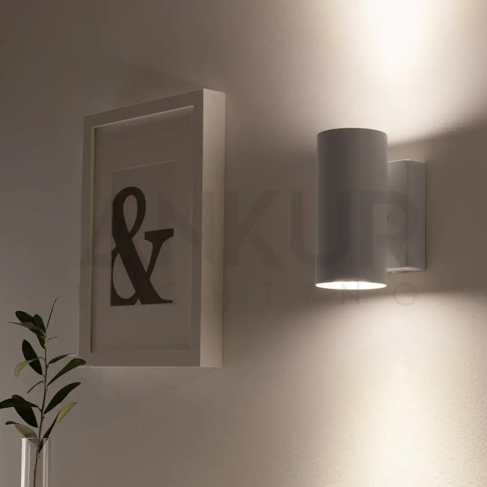 ANKUR DOXX HIGH POWERED OUTDOOR LED WALL LIGHT WHITE 2 WAY / DOXX42-6W / 3000K