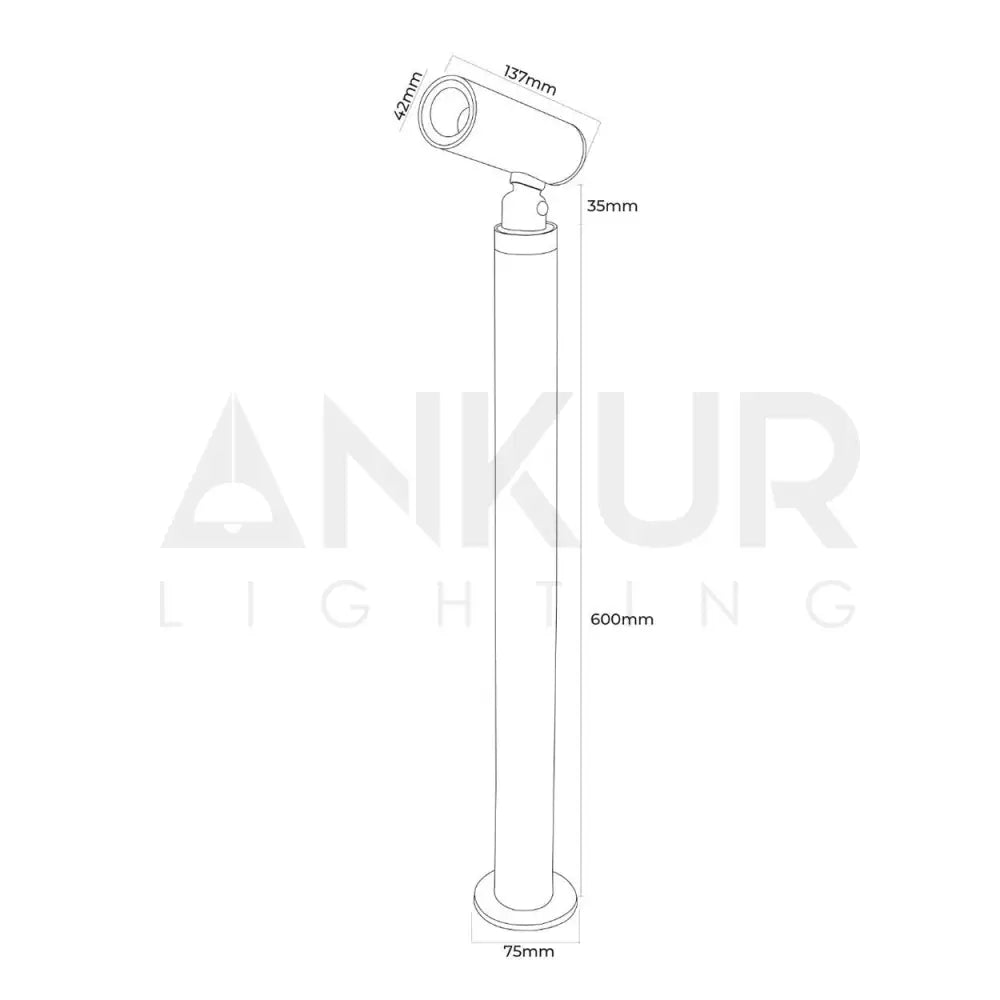 ANKUR DOXX OUTDOOR LED BOLLARD LIGHT - Ankur Lighting
