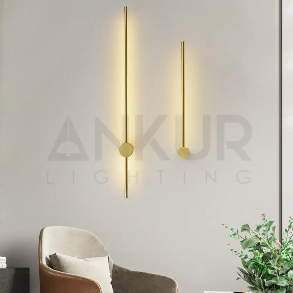 ANKUR ELLIS LINEAR CONTEMPORARY LED WALL LIGHT - Ankur Lighting