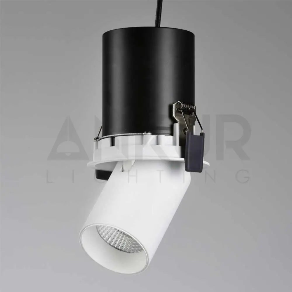 Ankur Euro Senior Pull-Out Round Recessed LED Downlight - Ankur Lighting