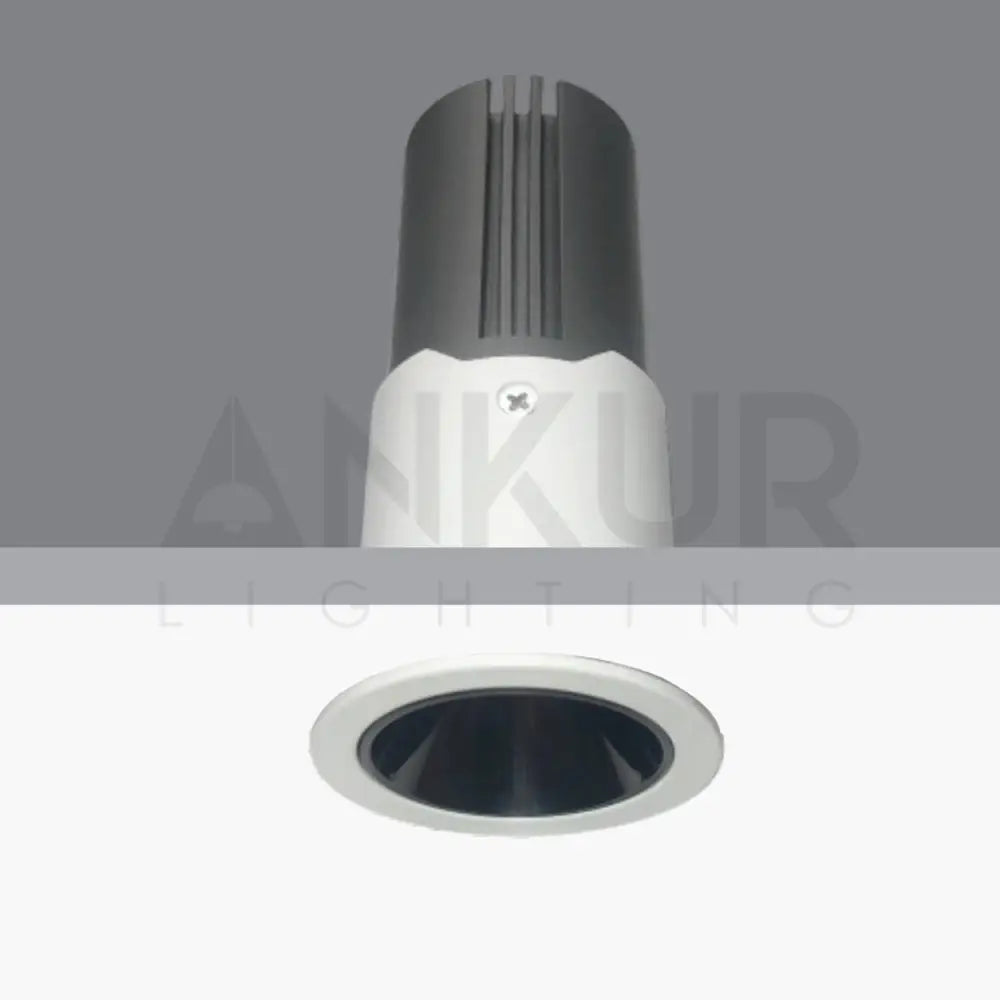 ANKUR EURO SLIM FIXED RECESSED ANTIGLARE LED DOWNLIGHT WITH HONEYCOMB - Ankur Lighting