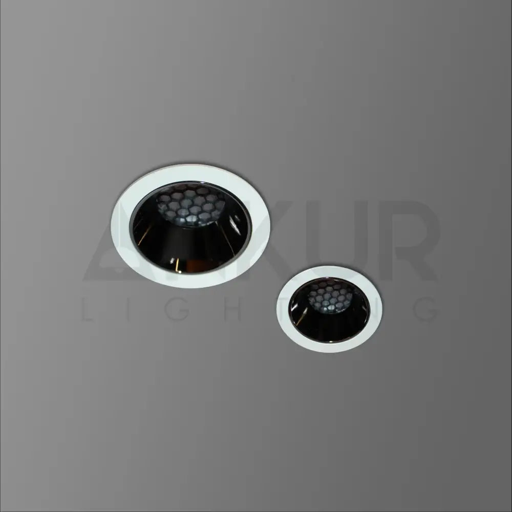 ANKUR EURO SLIM FIXED RECESSED ANTIGLARE LED DOWNLIGHT WITH HONEYCOMB - Ankur Lighting