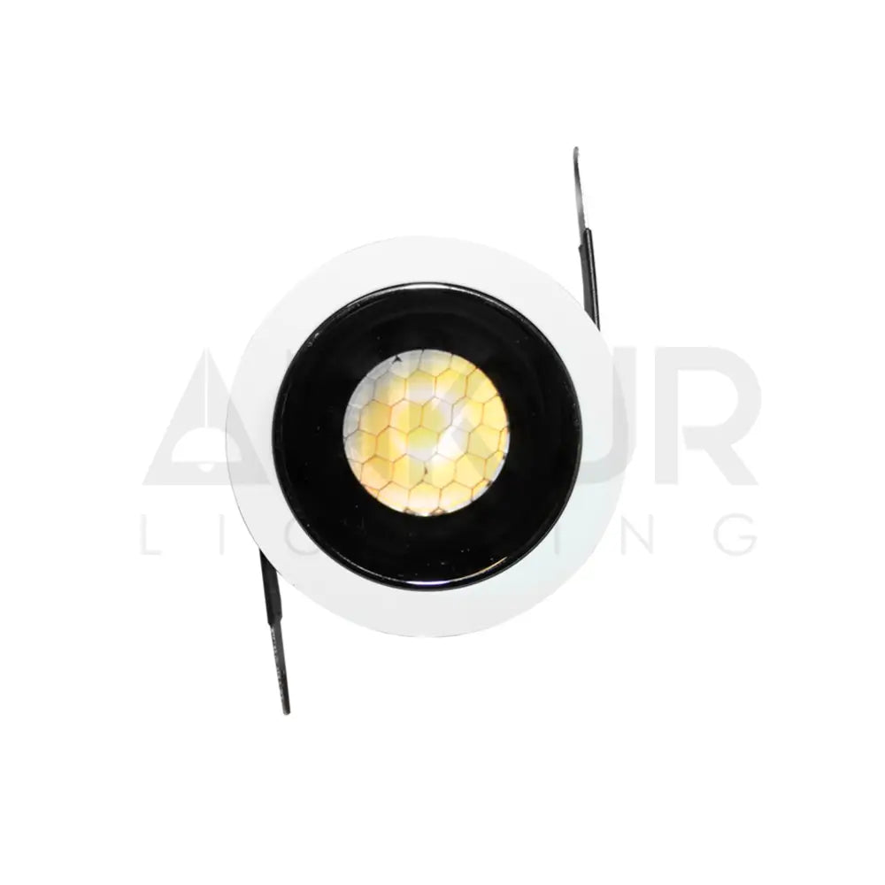 ANKUR EURO SLIM FIXED RECESSED ANTIGLARE LED DOWNLIGHT WITH HONEYCOMB - Ankur Lighting