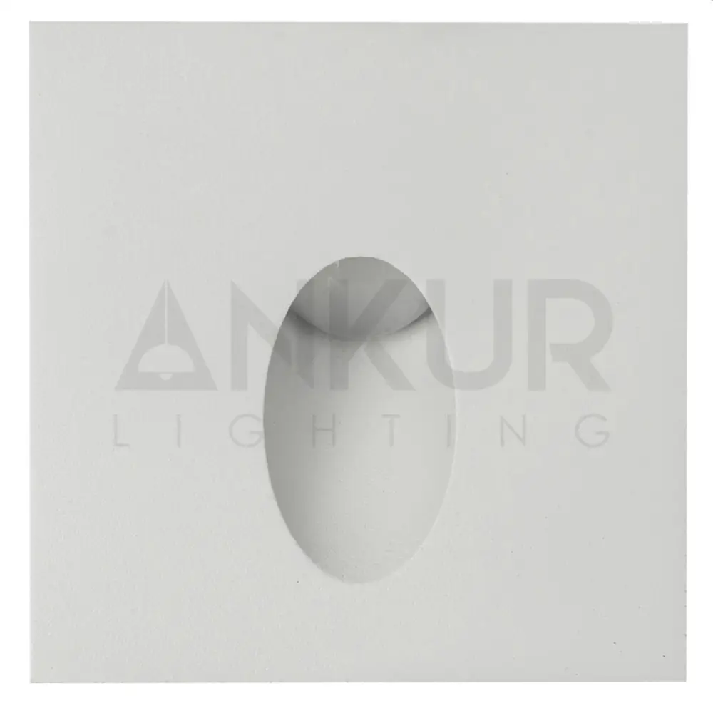 ANKUR EYE OUTDOOR LED WALL STAIRCASE DRIVEWAY FOOT LIGHT Square / White Step Light