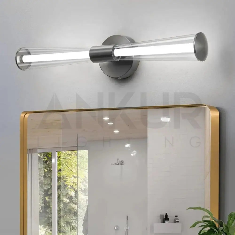 ANKUR FIOCCO METAL AND GLASS LED MIRROR LIGHT