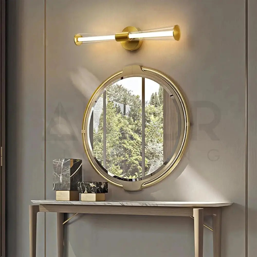 ANKUR FIOCCO METAL AND GLASS LED MIRROR LIGHT