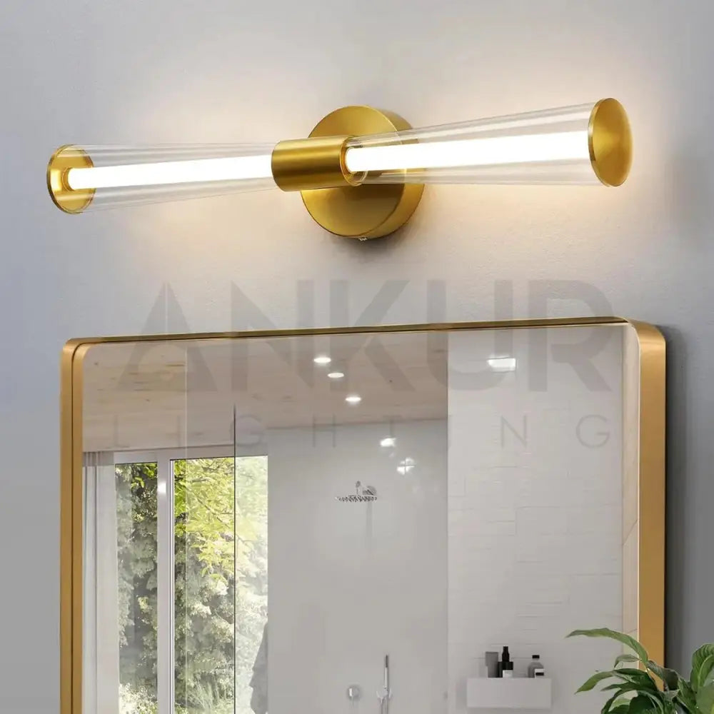 ANKUR FIOCCO METAL AND GLASS LED MIRROR LIGHT