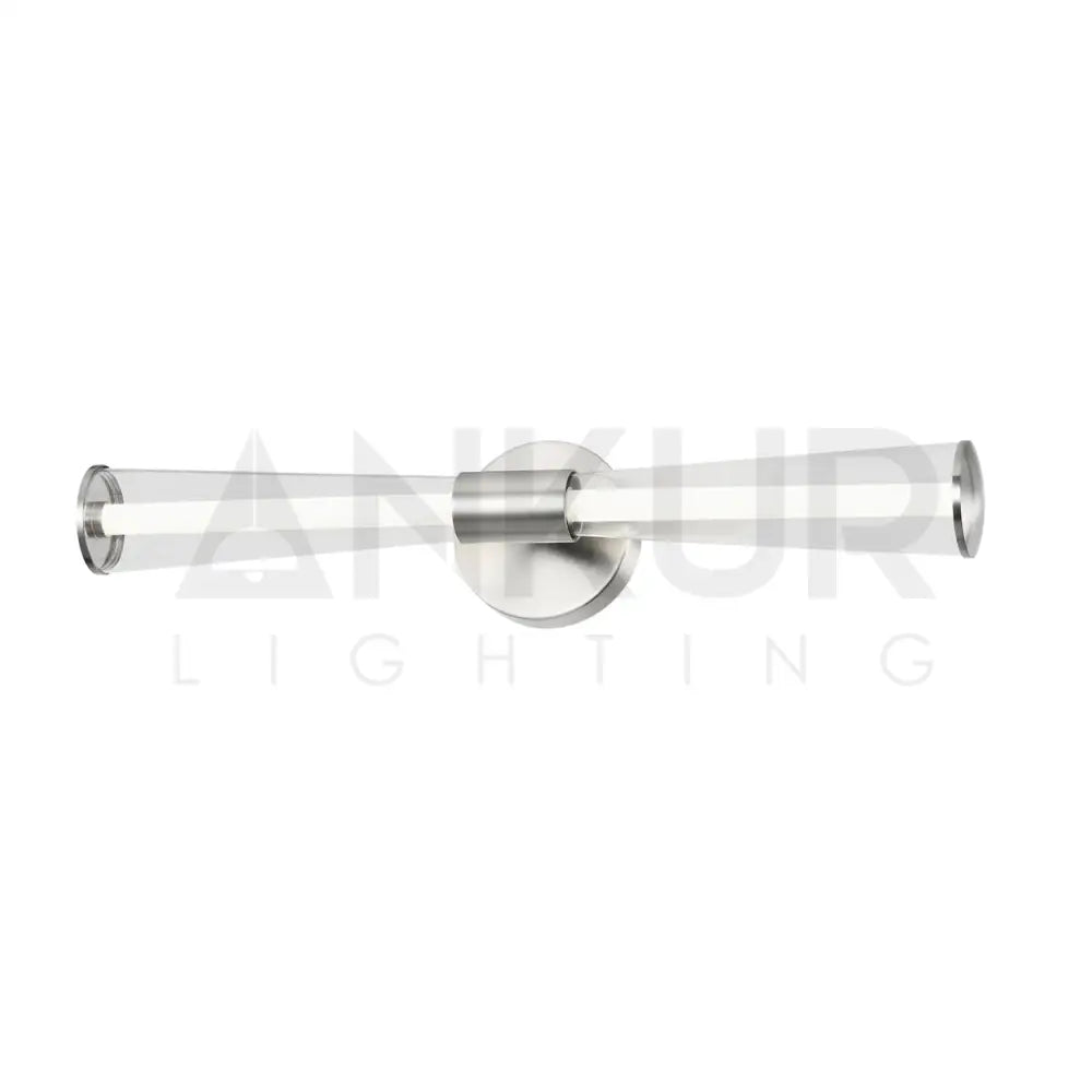 ANKUR FIOCCO METAL AND GLASS LED MIRROR LIGHT Chrome / 14W (SMALL)